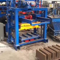 Idées de petites entreprises à vendre : Machine semi-automatique QT4-35/QT40-1 pour la fabrication de blocs de béton creux autobloquants