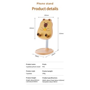 Soporte Flexible 3D para Teléfono Celular de PVC y Goma de Alta Calidad, Soporte Bonito para Teléfono Móvil Compatible con iPad, para Escritorio y Uso en el Hogar - Product Image 6