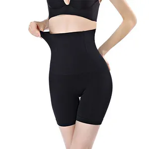 High Waist Seamless Tummy Control Panties Bodyshorts Body Shaper Thigh Slimmer Shapewear for Women