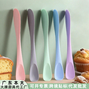 Double-Ended <b>Silicone</b> Spatula <b>Baking</b> Butter Spreader Food Grade High Temperature Resistant Dishwasher Safe Oven Safe - Product Image 5