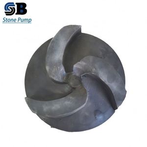 Bomba de lodos serie 1.5/1 AHR fabricada en China, impulsor de vórtice de hierro fundido, accesorios de goma tipo caracol abiertos/cerrados, piezas de bomba - Product Image 3