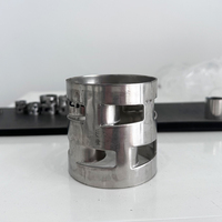 Anillo Pall Aleatorio de Acero Inoxidable 304SS 316L de Alta Calidad, 16mm 25mm 38mm 50mm 76mm, Espesor 0.4-0.5mm, 98% de Fracción de Vacío
