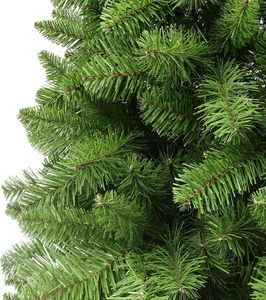 High Quality PVC Classic Spruce Artificial Christmas <b>Tree</b> with Standing Base Dense LED <b>Lights</b> for Indoor Home Decoration - Product Image 2