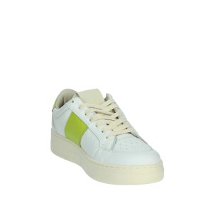 Sneakers Casual Low Tennis da donna bianche/argento leggero e stile sportivo con ammortizzazione per l'autunno - Product Image 5
