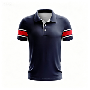 Maillot de rugby personnalisé pour homme, brodé et imprimé par sublimation, à manches courtes, grande taille, respirant, uniforme d'équipe – Vente en gros - Product Image 4