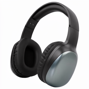 Casque sans fil supra-auriculaire ZEBRONICS Thunder Pro avec double appairage, mode gaming, fonction d'appel, Aux, Micro SD et assistant vocal - Product Image 1