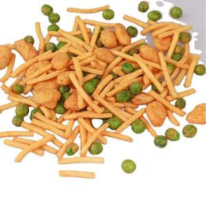 Party Snack Green Peas Broad Bean And Rice Crackers Mixed Food Snacks