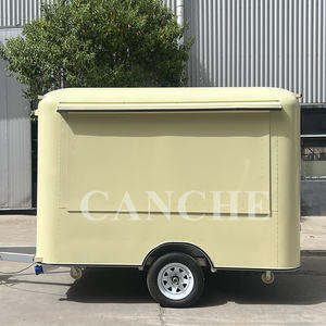 Camion de restaurant mobile personnalisé de couleur et de taille Remorques mobiles de crème glacée de pizza de nourriture Fabricant - Product Image 1