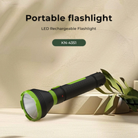 Lampe torche LED rechargeable par USB Kennede 1600mAh, torche puissante, corps en ABS, utilisation tactique portable, camping, urgence, extérieur, réglable