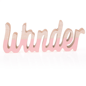 Bloque de Madera Decorativo Creativo e Interesante de Alta Calidad, Decoración de Escritorio con Logotipo Personalizado, Regalo para el Hogar, Decoración Rústica de Fábrica al por Mayor - Product Image 2