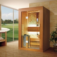 Pièce de douche à vapeur extérieure/intérieure Mini pièce de sauna sec infrarouge