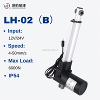 High Performance 6000N Linear Actuator Waterproof IP54 12V/24V for Rehabilitation Equipment Medical Chairs