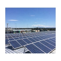 Structure de montage de panneaux solaires pour toit plat haute résistance anti-corrosion avec kit de support de lest