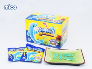 Questi Deliziosi e Divertenti Caramelle Gommose a Forma di Delfino Sono Molto Popolari tra i Bambini e Sono un'Ottima Scelta per uno Spuntino. - Product Image 1