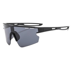 Cycling Glasses <b>Full</b> Rim Spherical Polycarbonate UV400 Anti <b>Slip</b> Men's Outdoor Sport Goggles - Product Image 2