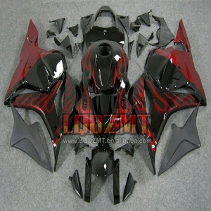 ชุดแฟริ่งสำหรับ HONDA CBR600RR CBR 600RR 600 ซีซี R F5 09 10 11 12 สีแดงดำ 96No.44 <span class=keywords><strong>CBR600</strong></span> RR 600CC <span class=keywords><strong>2009</strong></span> 2010 2011 2012 - Product Image 6