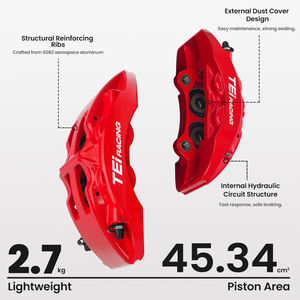 TEI TC40 2 pièces forgées disque en alliage à haute teneur en carbone grand kit de frein 4 pistons pour <span class=keywords><strong>SUZUKI</strong></span> <span class=keywords><strong>Jimmy</strong></span> - Product Image 3