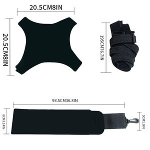 مدرب كرة طائرة منفرد مع حزام مساعد للخدمة وممارسة التأرجح في الذراع ملحقات معدات التدريب الأساسية - Product Image 3