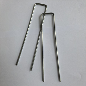 Agrafes de fixation robustes <span class=keywords><strong>en</strong></span> acier pour aménagement paysager, offrant une excellente protection contre la corrosion, pour tous types de pose de <span class=keywords><strong>gazon</strong></span> extérieur - Product Image 4
