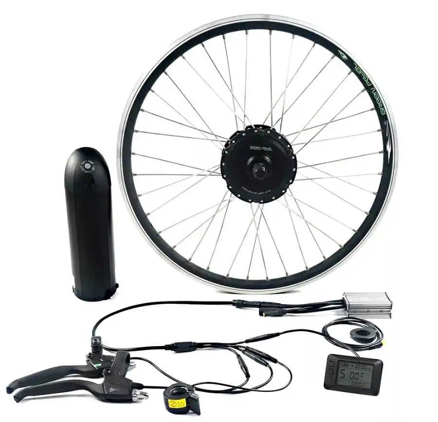 Kit de Conversion de vélo électrique avec moteur à entraînement arrière avec option de batterie