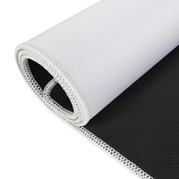 Tapis de jeu blanc en caoutchouc Yugioh avec bords cousus, bonne qualité, tapis de souris vierge personnalisé pour la sublimation