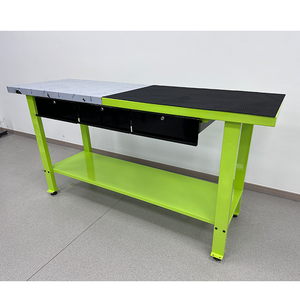 Soluzioni Personalizzate DM2120 Banco da <span class=keywords><strong>Lavoro</strong></span> Blu Resistente con Cassetti, Tavolo da <span class=keywords><strong>Lavoro</strong></span> per Garage Resistente fino a 2000 Libbre per Produzione - Product Image 4