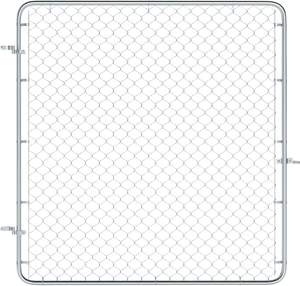 กรงสุนัขวิ่งขนาดใหญ่ทำจากเหล็กชุบสังกะสีเชื่อมรั้วฟาร์มกรงความปลอดภัยล็อคธรรมดา - Product Image 5