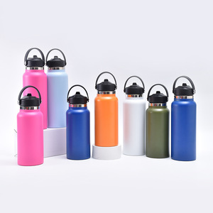 Factory Supply 12-40 oz 304 Stainless Steel Double Wall Vacuum Insulated Leak-Proof BPA Free <b>Flask</b> Running Sport Thermal - Product Image 1