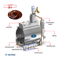 Nouvelle machine à concher horizontale en acier inoxydable 304 pour chocolat, capacité 40/500/1000/2000/3000 kg/lot, certifiée CE