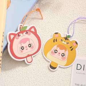 제조사 새로운 트렌드 만화 디자인 달콤한 향기 공기 신선한 오래 지속되는 맞춤형 자동차 공기 청정기 - Product Image 4