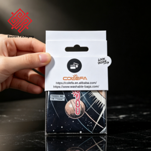 Portefeuille fin personnalisé imprimé 1072D en Tyvek Dupont, blocage RFID, léger, porte-cartes en papier - Product Image 3