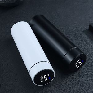 AI-MICH 3-in-1 <b>Smart</b> Insulated Stainless Steel Vacuum Flask Double Layer 24 Hours Cold/Hot Water Storage Sublimation Temp - Product Image 2