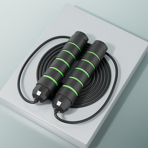 <span class=keywords><strong>Corde</strong></span> <span class=keywords><strong>à</strong></span> <span class=keywords><strong>sauter</strong></span> unisexe de haute qualité pour débutants, durable, réglable, fitness, cardio, perte de poids, <span class=keywords><strong>exercice</strong></span> - Product Image 5