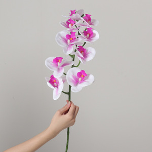 Buket bunga Anthurium buatan, ornamen dekorasi meja mewah kelas atas ramah lingkungan Modern