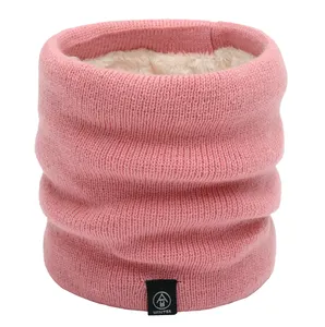 厂家价格冬季取暖器彩色针织多功能头巾护颈羊毛