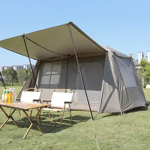 Factory Direct Automatic Hochwertige Outdoor-Reise Wasserdichtes tragbares Oxford Camping Zelt