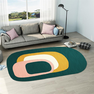 Living Room Round Carpet <strong>3dcarpets</strong> and Rugs Custom Persian Carpet Tapis Priere Tepich Digital Printing with Modern Design of - Product Image 1