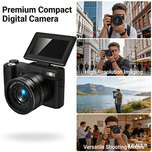 Appareil photo numérique tendance personnalisé avec écran CMOS rotatif, prise de vue vidéo HD, transfert sans fil Wi-Fi et zoom 40x - Product Image 5