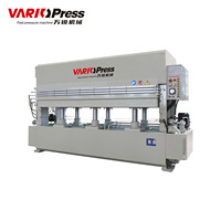 Presse à chaud hydraulique PLC à trois couches pour le travail du bois 2000*4000, équipement de laminage thermique pour panneaux moulés en contreplaqué et placages
