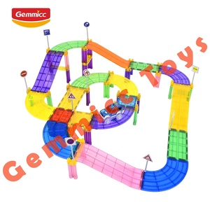 Tuiles magnétiques en plastique pour les tout-petits, jouets de construction magnétiques, apprentissage STEM, cadeaux sensoriels d'anniversaire pour les garçons et les filles de 4 à 6 ans - Product Image 4