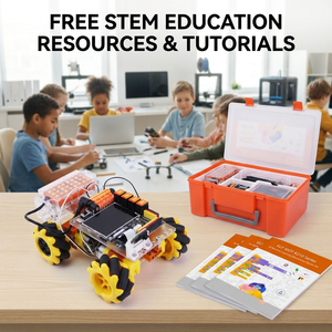 Kit Profesional de Aprendizaje Artificial K210 con Ruedas Mecanum para Educación STEM, Programación en Escuelas Secundarias - Product Image 1