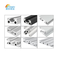Perfil de Aluminio Industrial 4080, Extrusión de Aleación para Banco de Trabajo de Línea de Ensamblaje y Marco de Seguridad, Corte a Medida Disponible