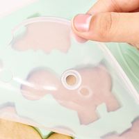 Neues DIY6 Slot Silikon Dinosaurier Reiskuchen form Rechteckiges Backwerk zeug für Babynahrung