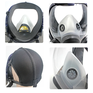 Máscara de Seguridad Reutilizable con Certificación CE, Respirador Industrial de Cara Completa Múltiple 6800, Máscara Antigás de Cara Completa Anti-químicos, LIFE MASK - Product Image 3