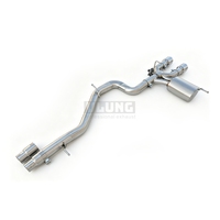 Knalpot Smart Valve Cat Back Pipa Stainless Steel untuk Volkswagen Golf 5 GTI 2.0T 2003-2008 High Flow Sport Tuning Muffler