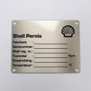 Señal de etiqueta de metal personalizada, insignia grabada con láser, placa de latón, logotipo de aluminio anodizado, placa de nombre, etiqueta, placa de identificación de acero inoxidable grabada - Product Image 3