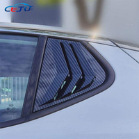 Autocollants aspect fibre de carbone ABS, accessoires de carrosserie, kits de tuning, aérations latérales arrière pour KIA Optima K5 TF 2011-2015