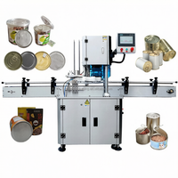 Machine de mise sous vide entièrement automatique pour canettes, stérilisation et scellage sous vide des canettes de bière, de boissons gazeuses et des aliments