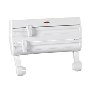 Leifheit Parat F2 Roll Holder 41.2x19.9x10cm White Storage Rack For Kitchen Rolls - Product Image 1