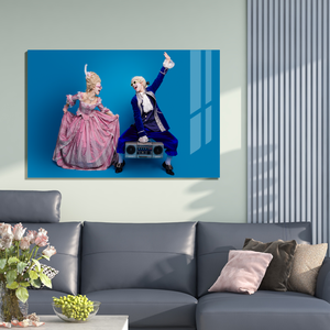 Tùy Chỉnh Hiện Đại Nhân Vật Diễn Viên Vài Màu Nước In Nhảy Múa Vải Acrylic Tường Trang Trí Nội Thất Cho Cuộc Sống Hình Bức Tranh Chân Dung - Product Image 2